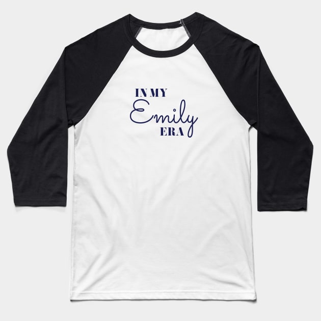 Emily Era Tour AG Baseball T-Shirt by MirandaBrookeDesigns